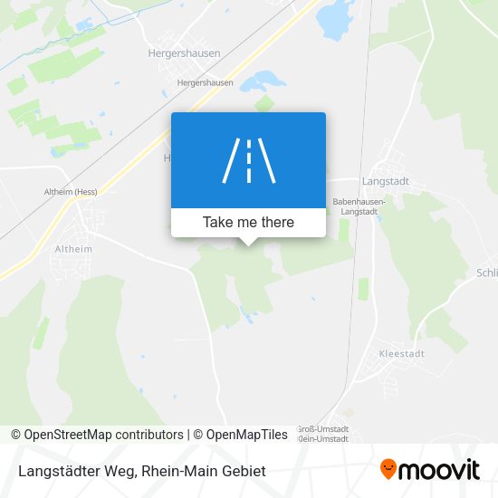 Карта Langstädter Weg