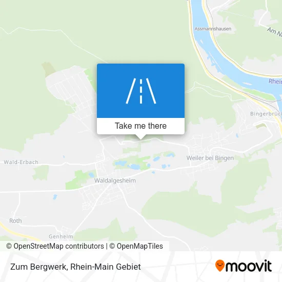 Карта Zum Bergwerk