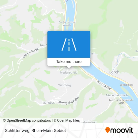 Карта Schlittenweg