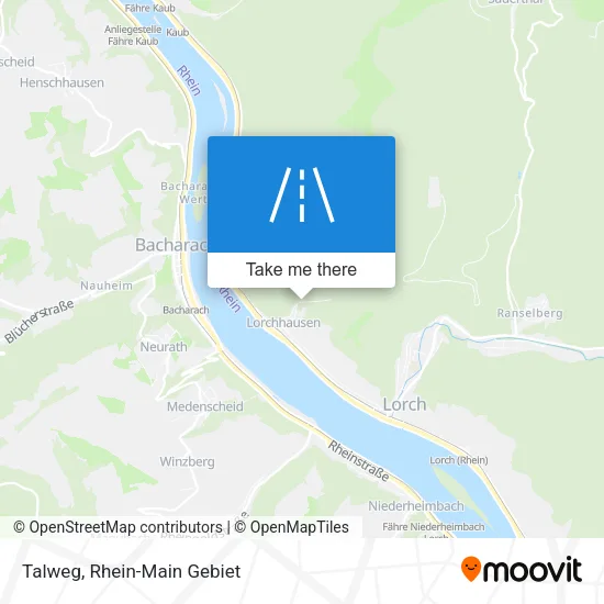 Карта Talweg