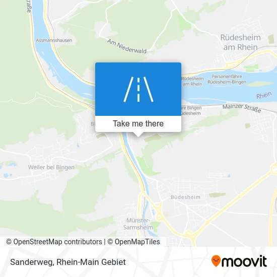 Карта Sanderweg