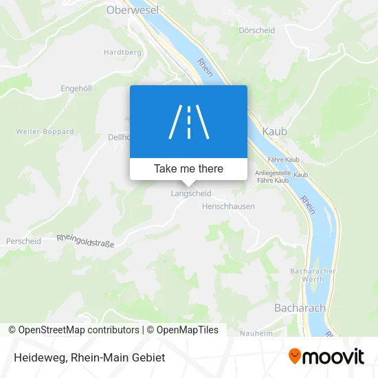 Карта Heideweg