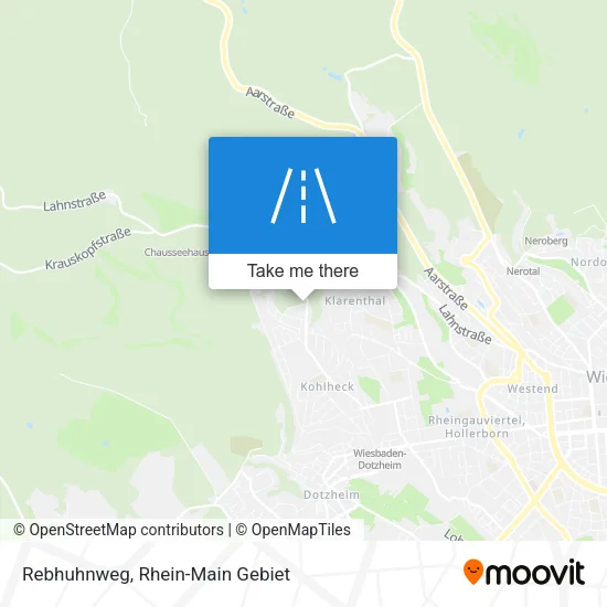 Карта Rebhuhnweg