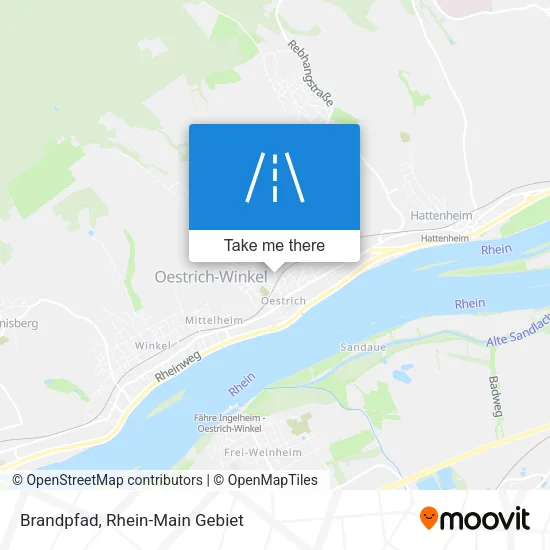 Карта Brandpfad