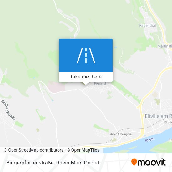 Bingerpfortenstraße map