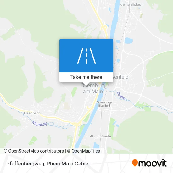 Карта Pfaffenbergweg