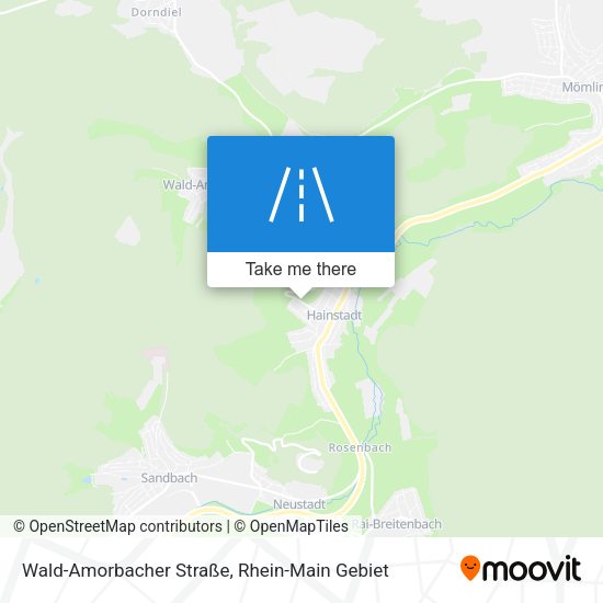 Wald-Amorbacher Straße map