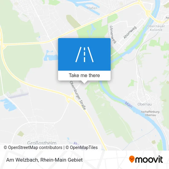 Карта Am Welzbach