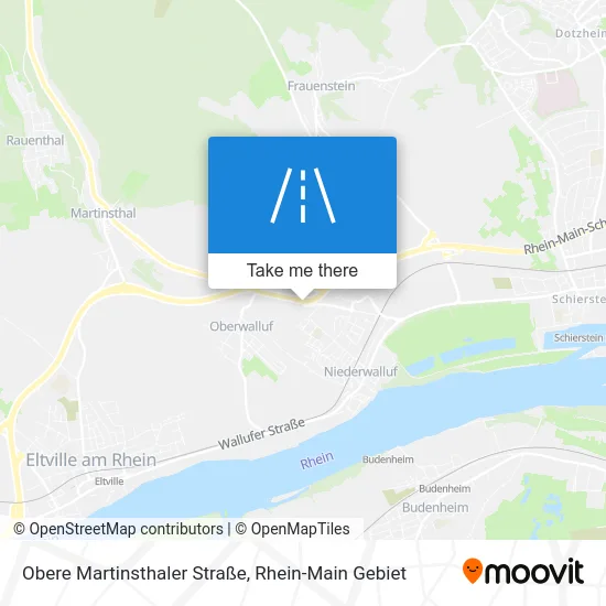 Карта Obere Martinsthaler Straße