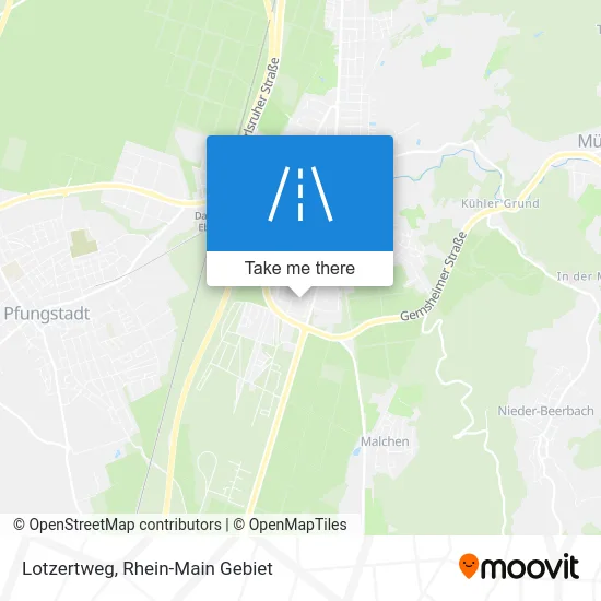 Карта Lotzertweg