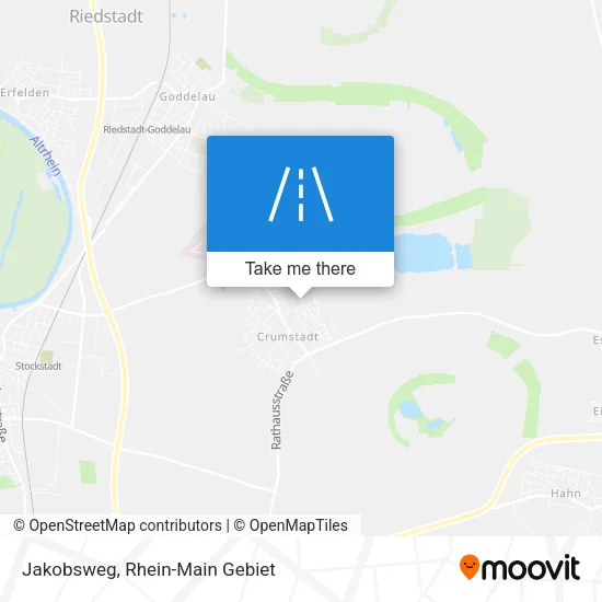 Карта Jakobsweg