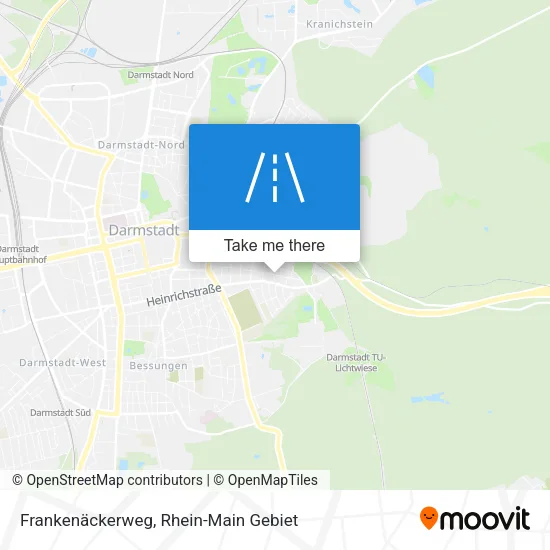 Карта Frankenäckerweg