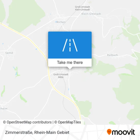 Карта Zimmerstraße
