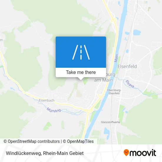 Карта Windlückenweg