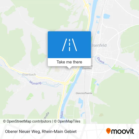 Карта Oberer Neuer Weg
