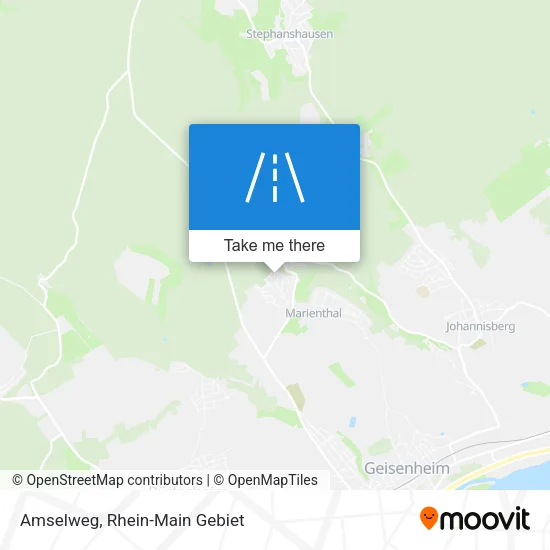 Карта Amselweg