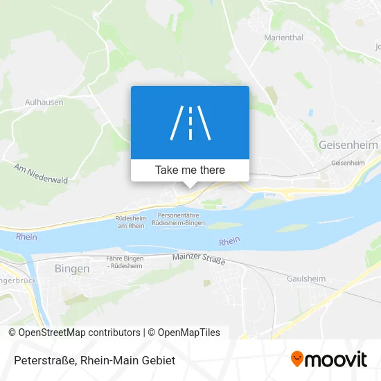 Карта Peterstraße