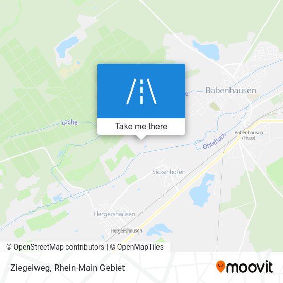 Ziegelweg map