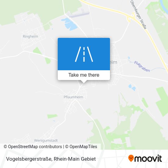 Vogelsbergerstraße map