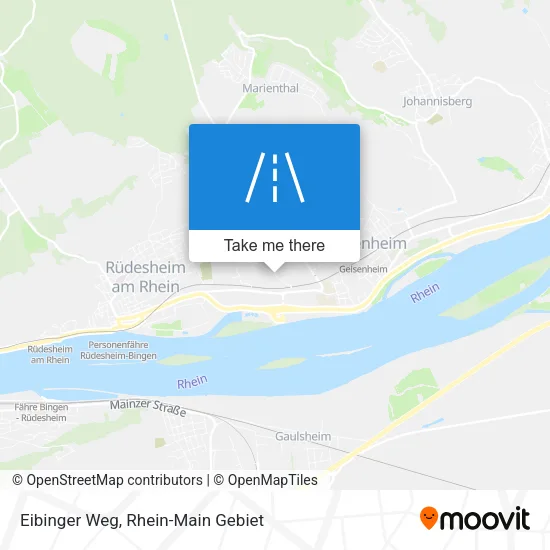 Карта Eibinger Weg