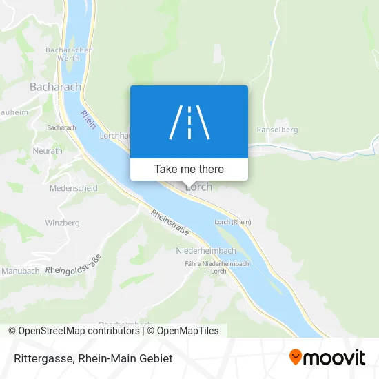 Карта Rittergasse