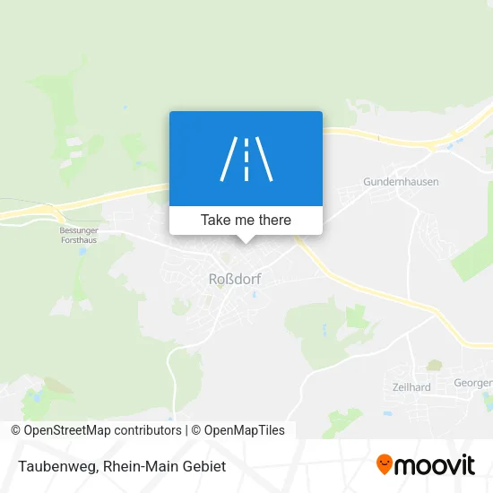 Карта Taubenweg