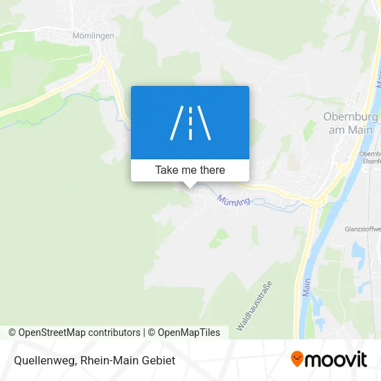 Карта Quellenweg