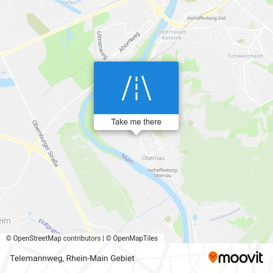 Карта Telemannweg