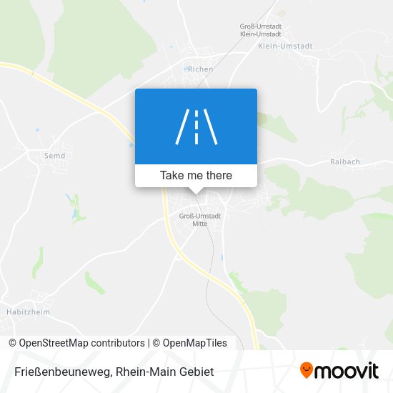 Карта Frießenbeuneweg