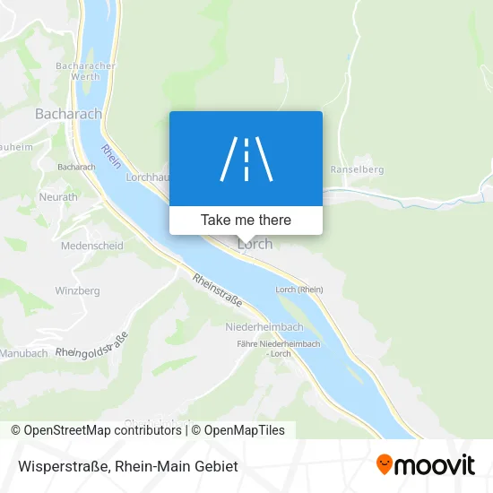 Карта Wisperstraße