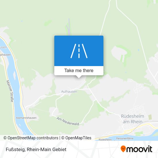 Карта Fußsteig