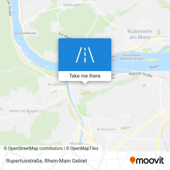 Карта Rupertusstraße
