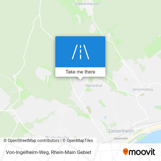Карта Von-Ingelheim-Weg
