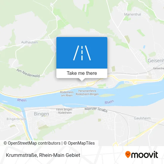 Карта Krummstraße