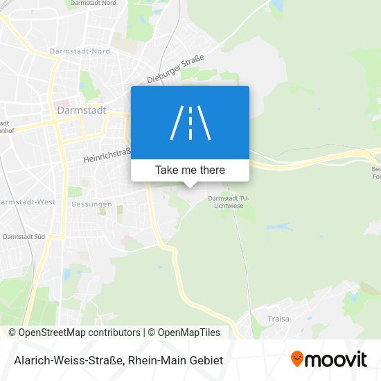 Alarich-Weiss-Straße map