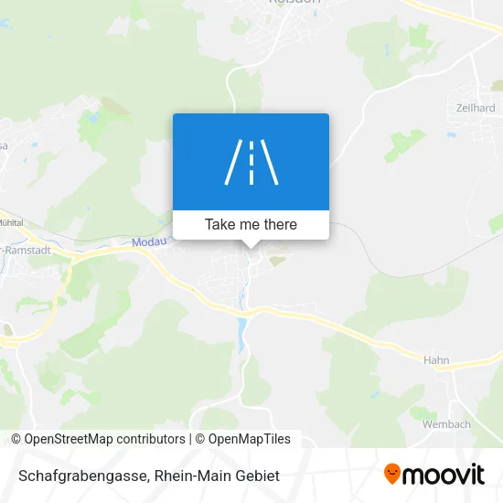 Карта Schafgrabengasse