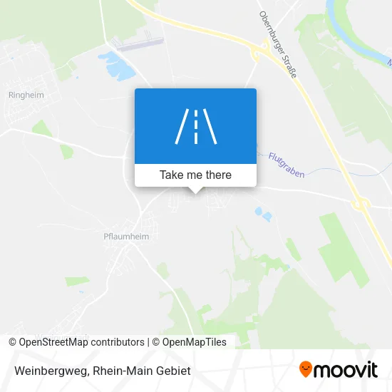 Карта Weinbergweg