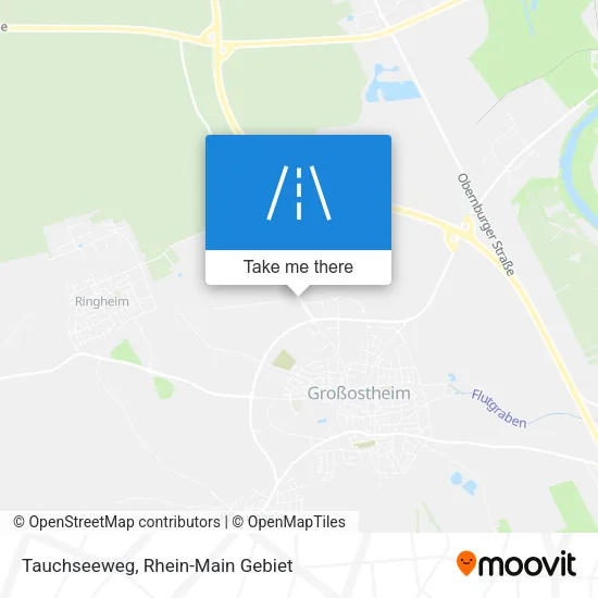 Карта Tauchseeweg