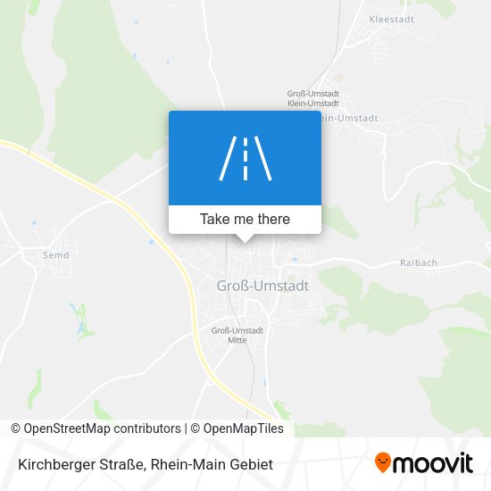 Kirchberger Straße map