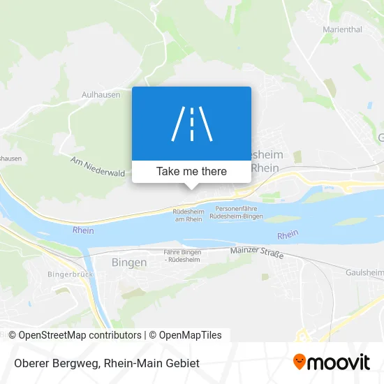 Карта Oberer Bergweg