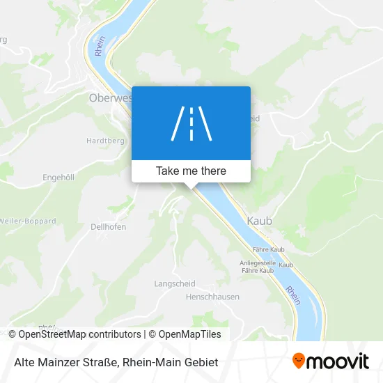 Карта Alte Mainzer Straße