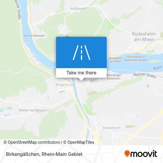 Birkengäßchen map