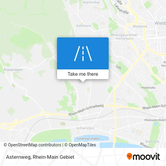 Карта Asternweg