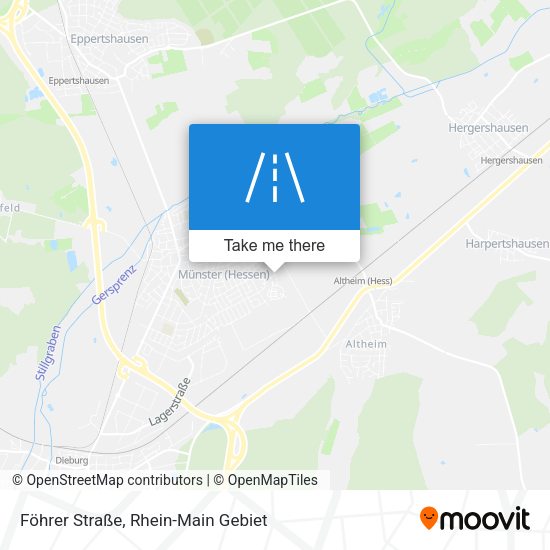 Föhrer Straße map