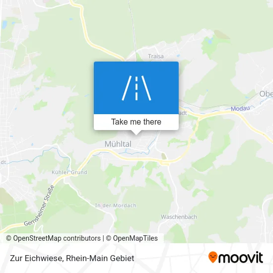Карта Zur Eichwiese
