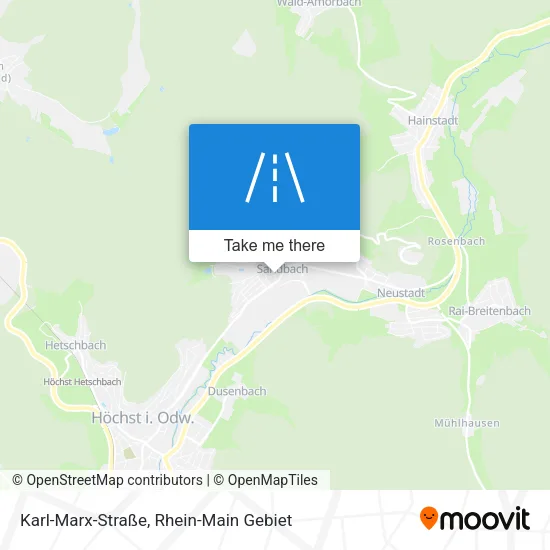 Карта Karl-Marx-Straße