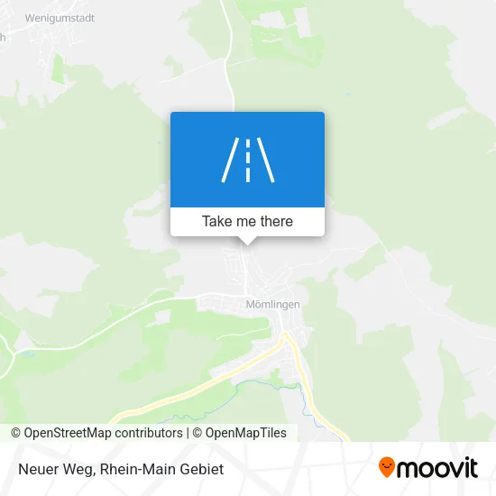 Карта Neuer Weg