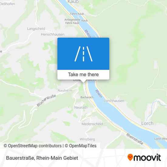 Карта Bauerstraße