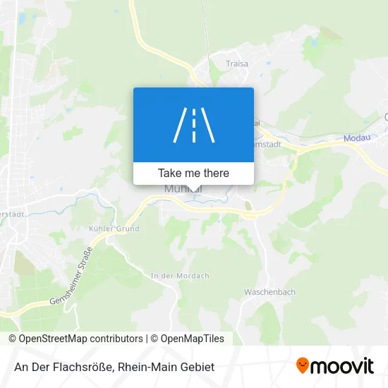Карта An Der Flachsröße