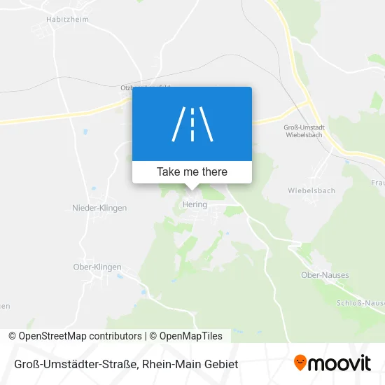 Карта Groß-Umstädter-Straße